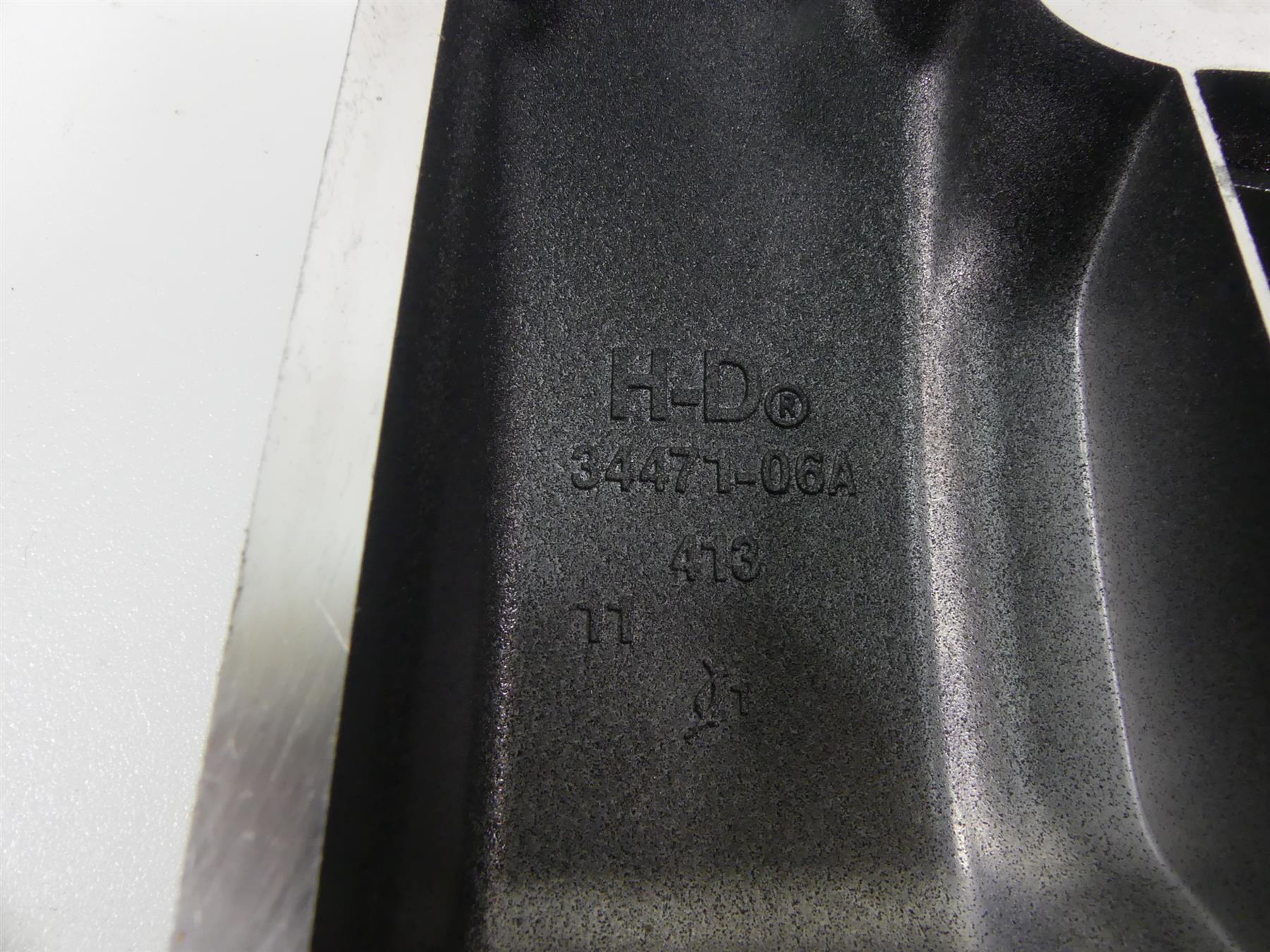 2016 Harley FXDLS Dyna Low Rider Upper Black Transmission Cover 34471-06A {{ shop.shopifyCountryName }} - Mototech271