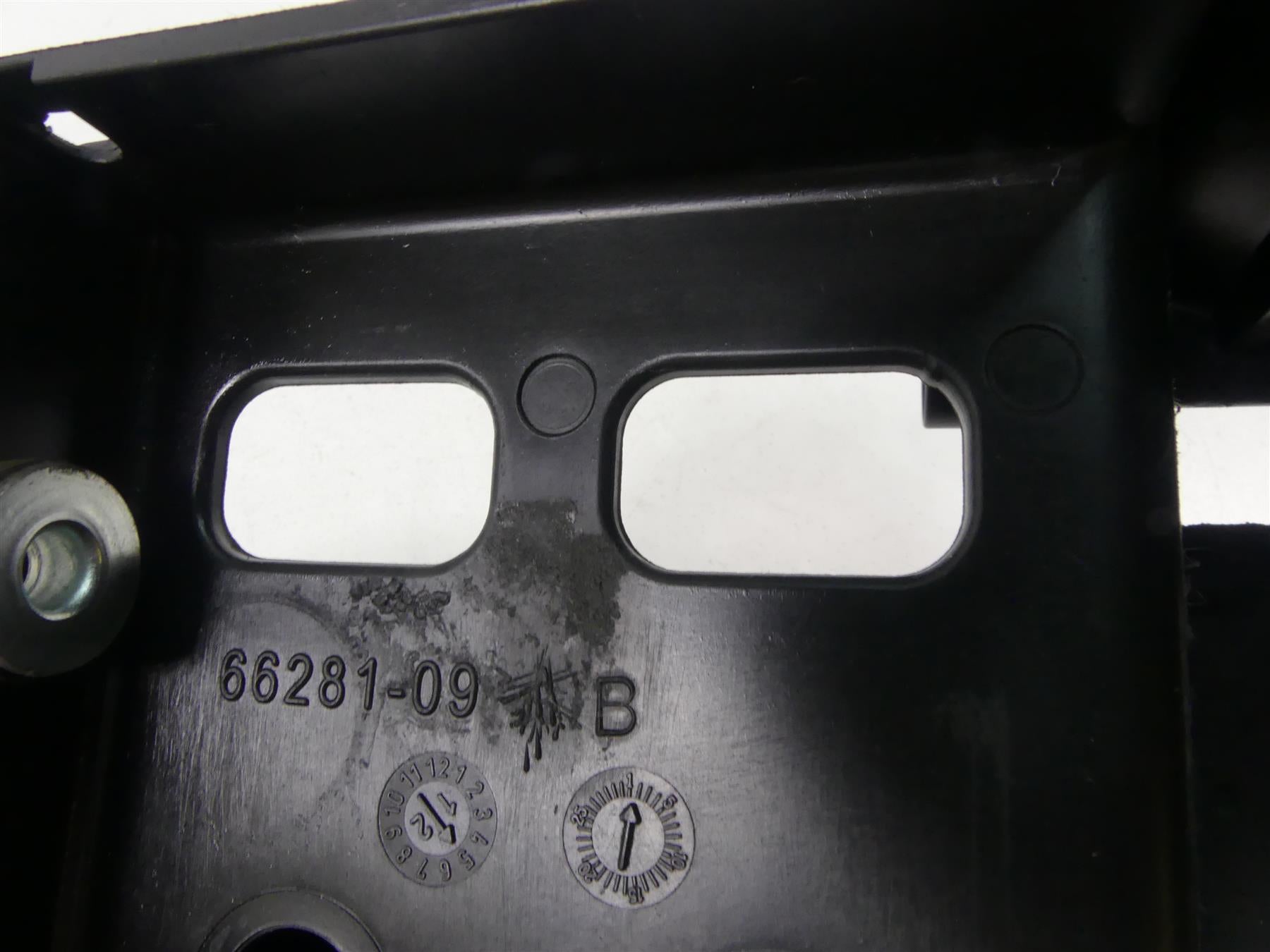 2012 Harley CVO FLHX SE3 Street Glide Battery Tray Electric Holder Set 66281-09 {{ shop.shopifyCountryName }} - Mototech271