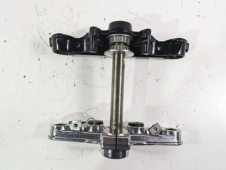 2005 Harley Softail FLSTFSE CVO Fat Boy Lower & Upper Triple Tree Set 45605-00A {{ shop.shopifyCountryName }} - Mototech271