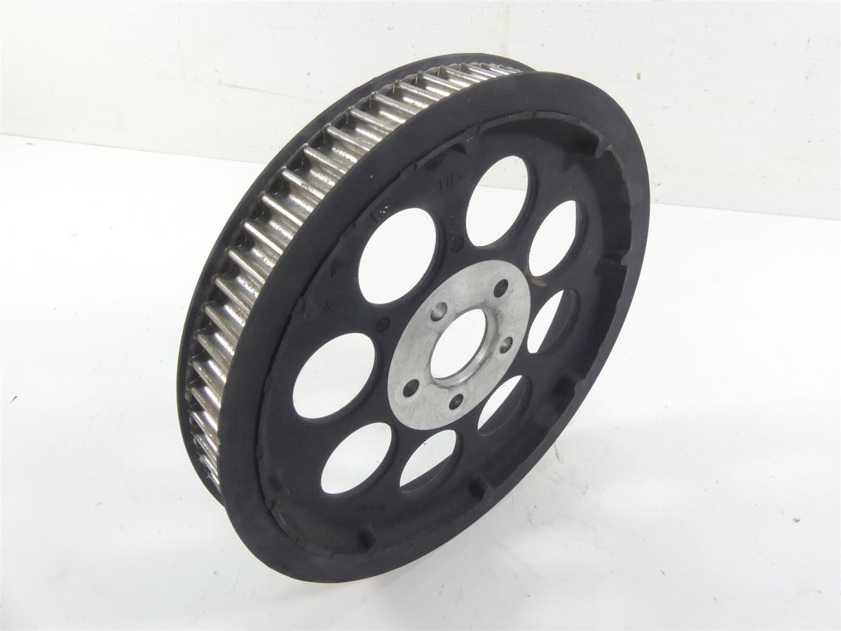1999 Harley Touring FLHTCUI Electra Glide Rear Drive Belt Pulley 70T 40225-86A {{ shop.shopifyCountryName }} - Mototech271