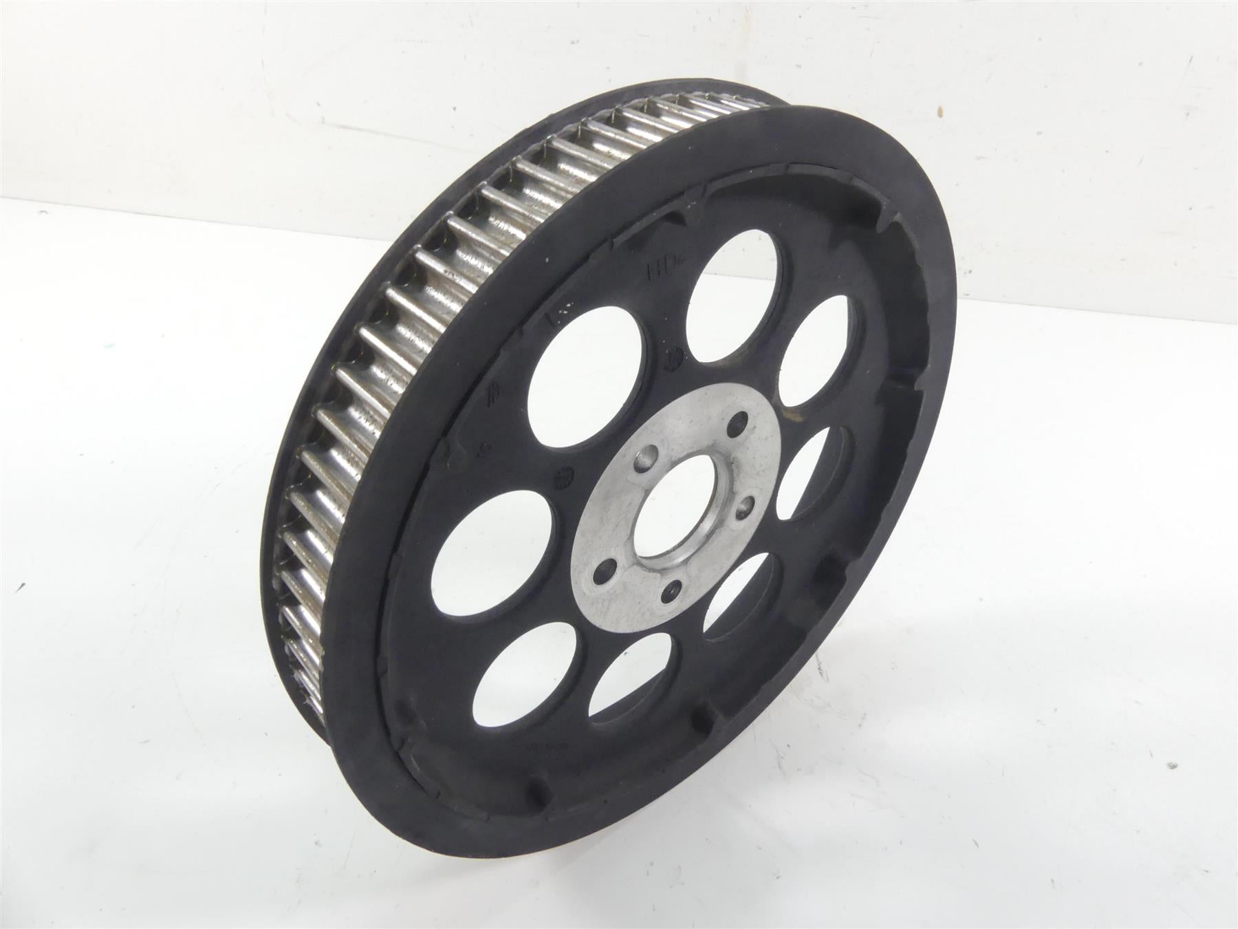 1999 Harley Touring FLHTCUI Electra Glide Rear Drive Belt Pulley 70T 40225-86A {{ shop.shopifyCountryName }} - Mototech271
