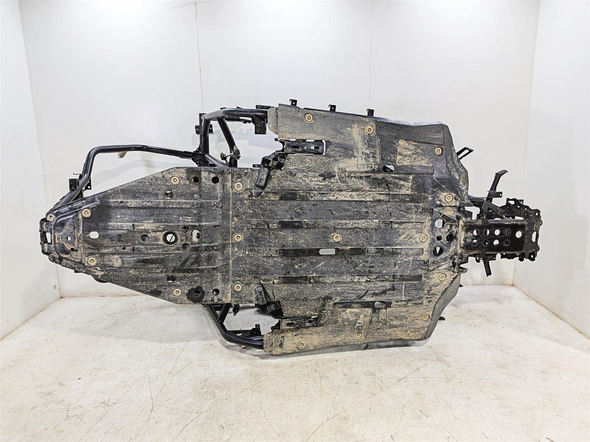 2022 Polaris RZR Turbo R Ultimate Straight Main Frame Chassis with Clean Ohio Title 1026099-Mototech271