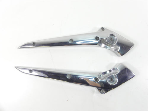 2003 Honda VTX1300 S Rear Chrome Fender Frame Struts Braces Set 77330-MCV-000 | Mototech271
