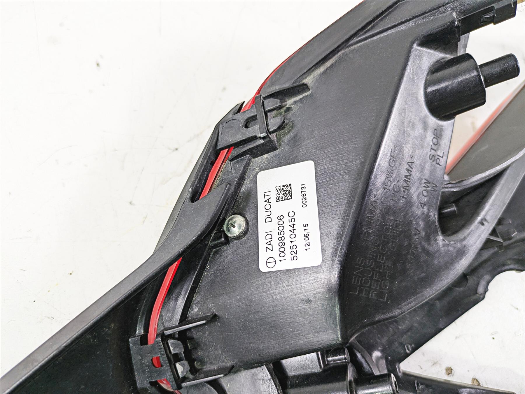 2015 Ducati Panigale 1299 S Taillight Tail Light & Cover 52510445C {{ shop.shopifyCountryName }} - Mototech271