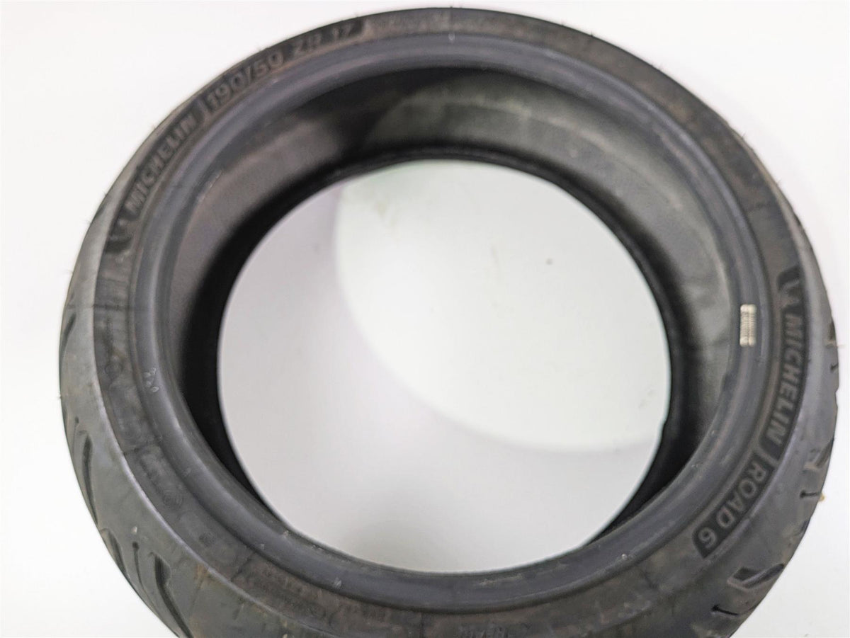 Used Rear Motorcycle Tire Michelin Road 6 190/50 ZR17 3528701847610 {{ shop.shopifyCountryName }} - Mototech271