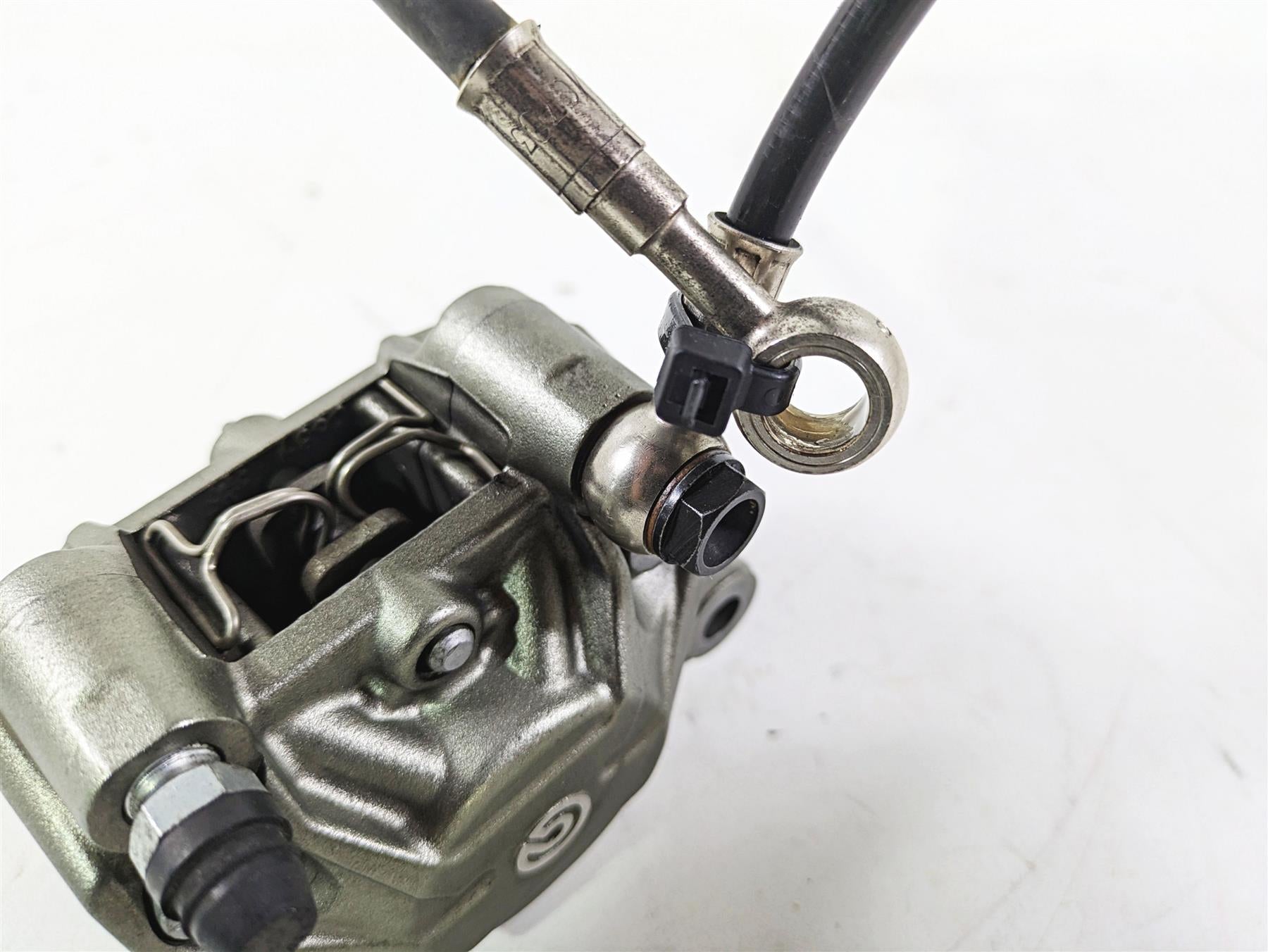 2008 Ducati SBK 1098 S Brembo Rear Brake Caliper + Line 61140291A {{ shop.shopifyCountryName }} - Mototech271