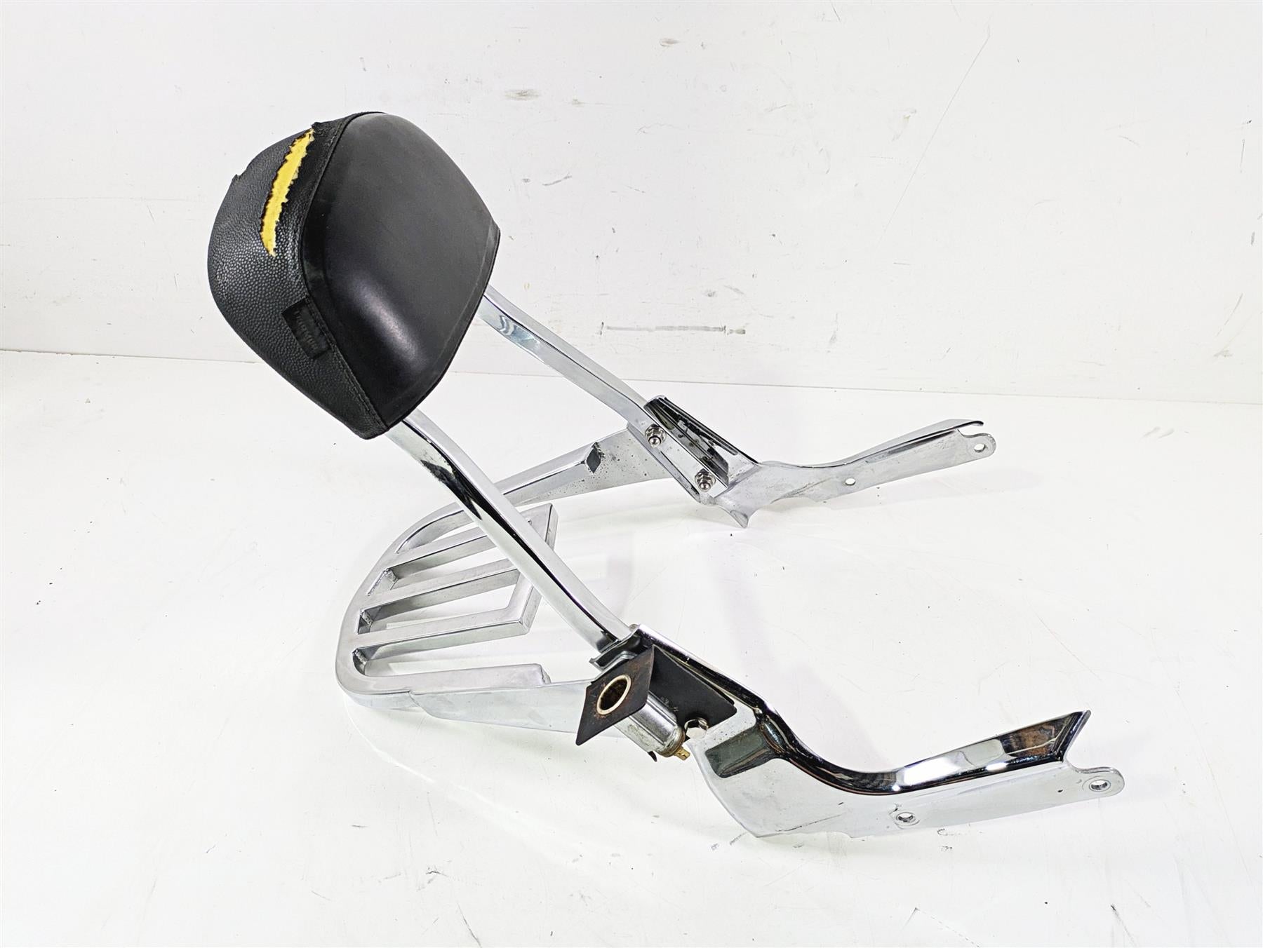 2006 Triumph Rocket 3 Passenger Back Rest Sissy Bar Rack A9733502 A9750265 {{ shop.shopifyCountryName }} - Mototech271