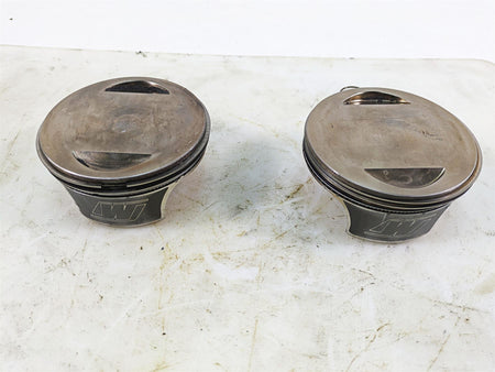 Wiseco 4" Forged Big Bore Twin Cam Piston Set 4918PS {{ shop.shopifyCountryName }} - Mototech271
