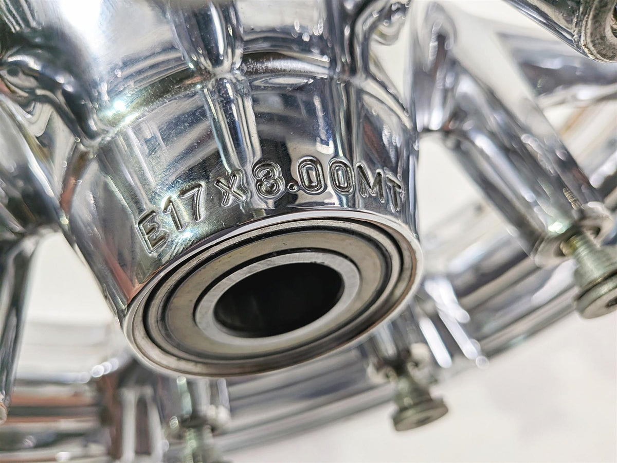 2015 Harley Touring FLTRUSE CVO Road Glide Nice Chrome Slicer Front Wheel Rim 17x3 43300388-Mototech271