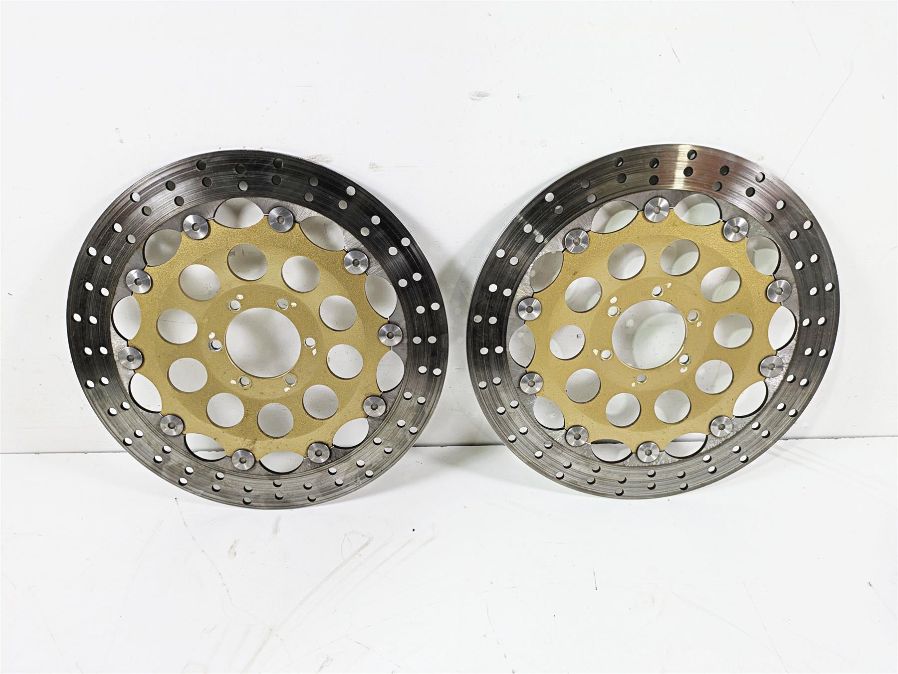 1998 Moto Guzzi California 1100 EV Front Brake Rotor Disc Set GU37613305 {{ shop.shopifyCountryName }} - Mototech271