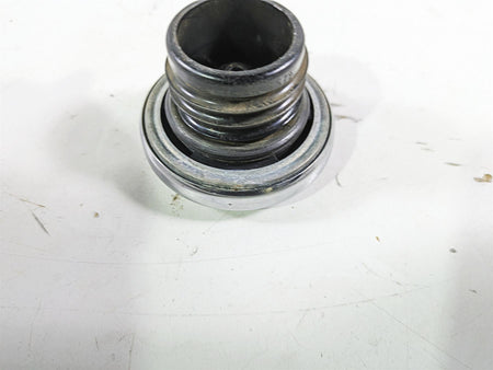 2003 Harley Dyna FXDL Low Rider 100TH Anniversary Oem Fuel Gas Petrol Tank Lid Cap {{ shop.shopifyCountryName }} - Mototech271