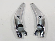Load image into Gallery viewer, 2011 Triumph America Rear Chrome Fender Support Struts Braces T2305620 T2305621
