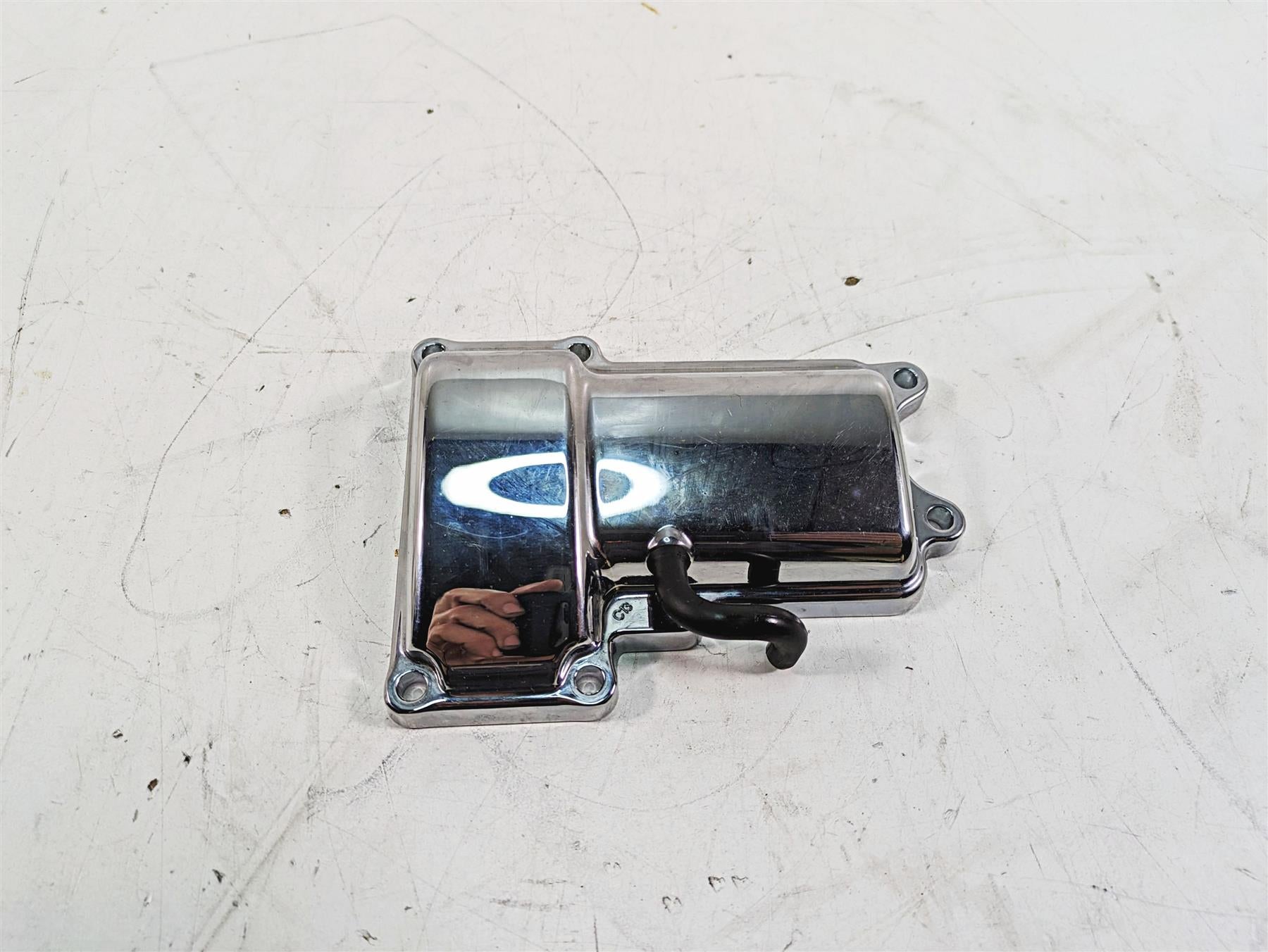 2015 Harley FXDL Dyna Low Rider Transmission Top Chrome Cover Cowl 34471-06A {{ shop.shopifyCountryName }} - Mototech271