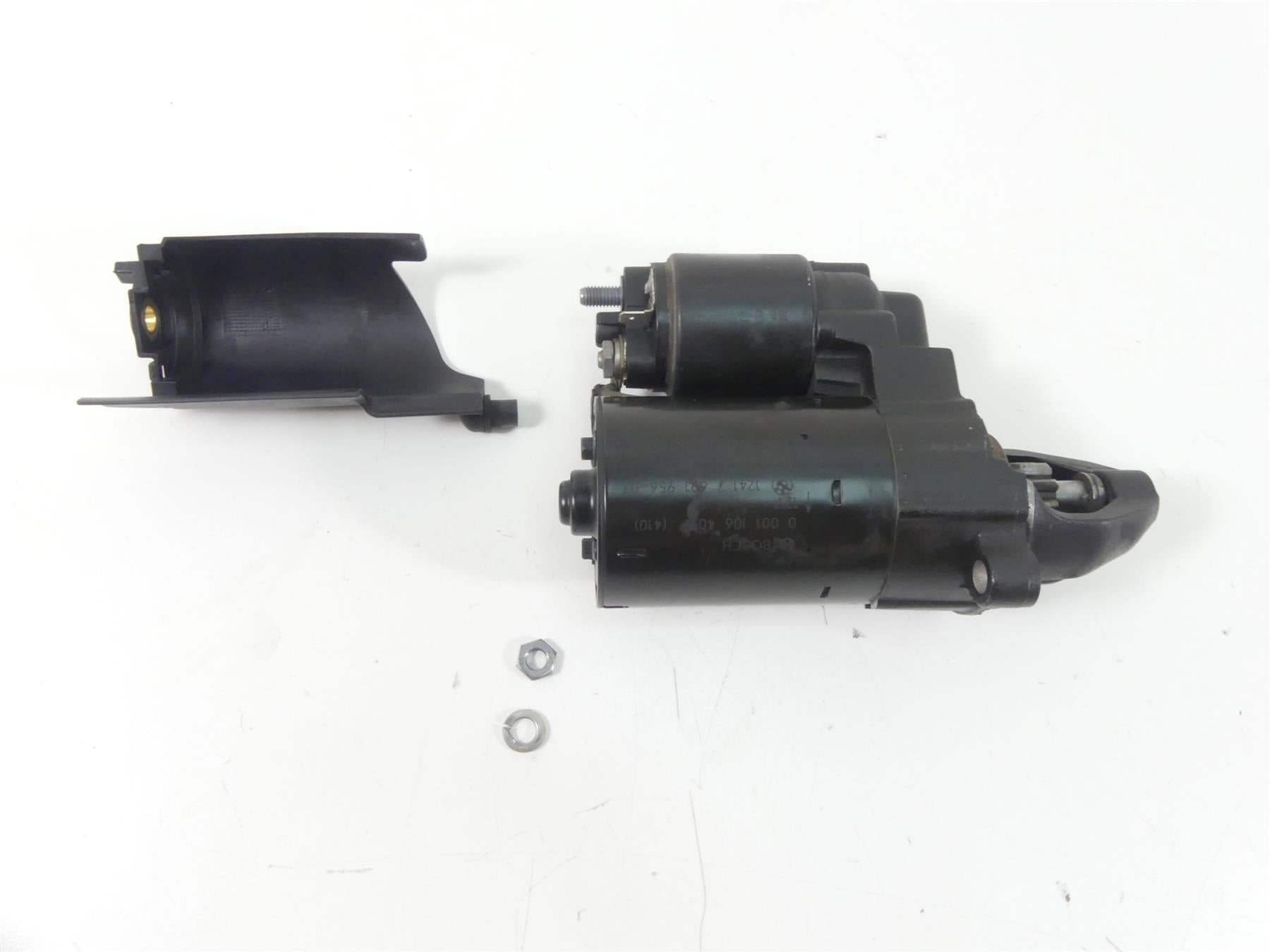 2009 BMW R1200GS K25 Engine Starter Motor + Cover 12417691956 {{ shop.shopifyCountryName }} - Mototech271