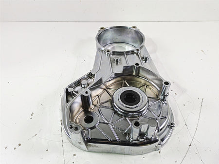 2003 Harley Touring FLHTCUI E-Glide 100th Chrome Inner Primary Cover 60677-01B {{ shop.shopifyCountryName }} - Mototech271