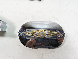 1999 Harley Touring FLHTC Electra Glide Drivetrain Transmission Chrome Covers