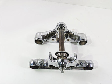 2004 Harley Softail FXSTDI Deuce Upper Lower Triple Tree Clamp 45769-00 45475-00 {{ shop.shopifyCountryName }} - Mototech271
