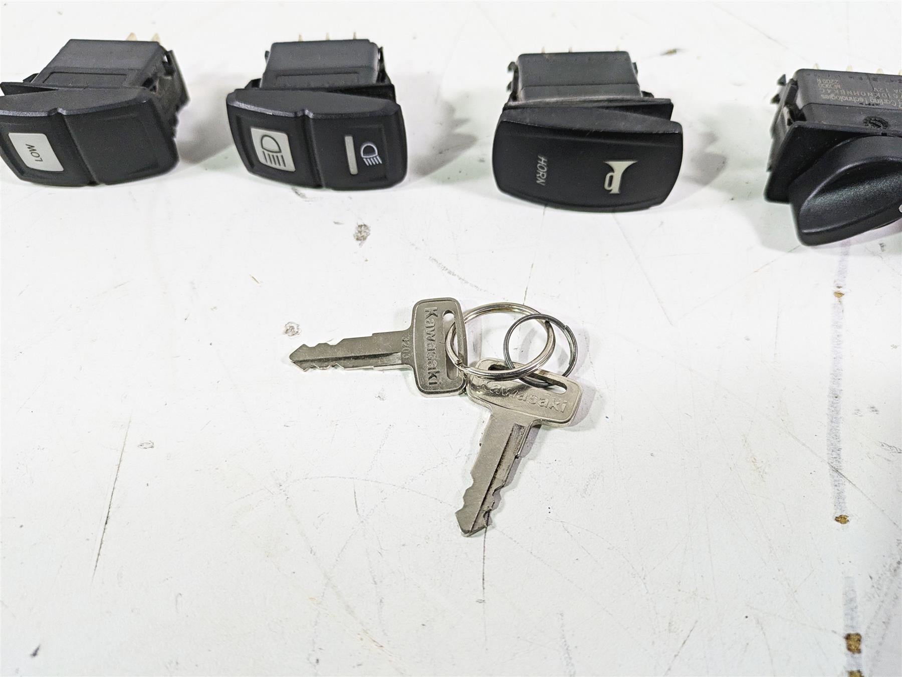 2022 Kawasaki Teryx KRX KRF 1000 C SE Ignition Switches & Keys Set 27005-0643 {{ shop.shopifyCountryName }} - Mototech271