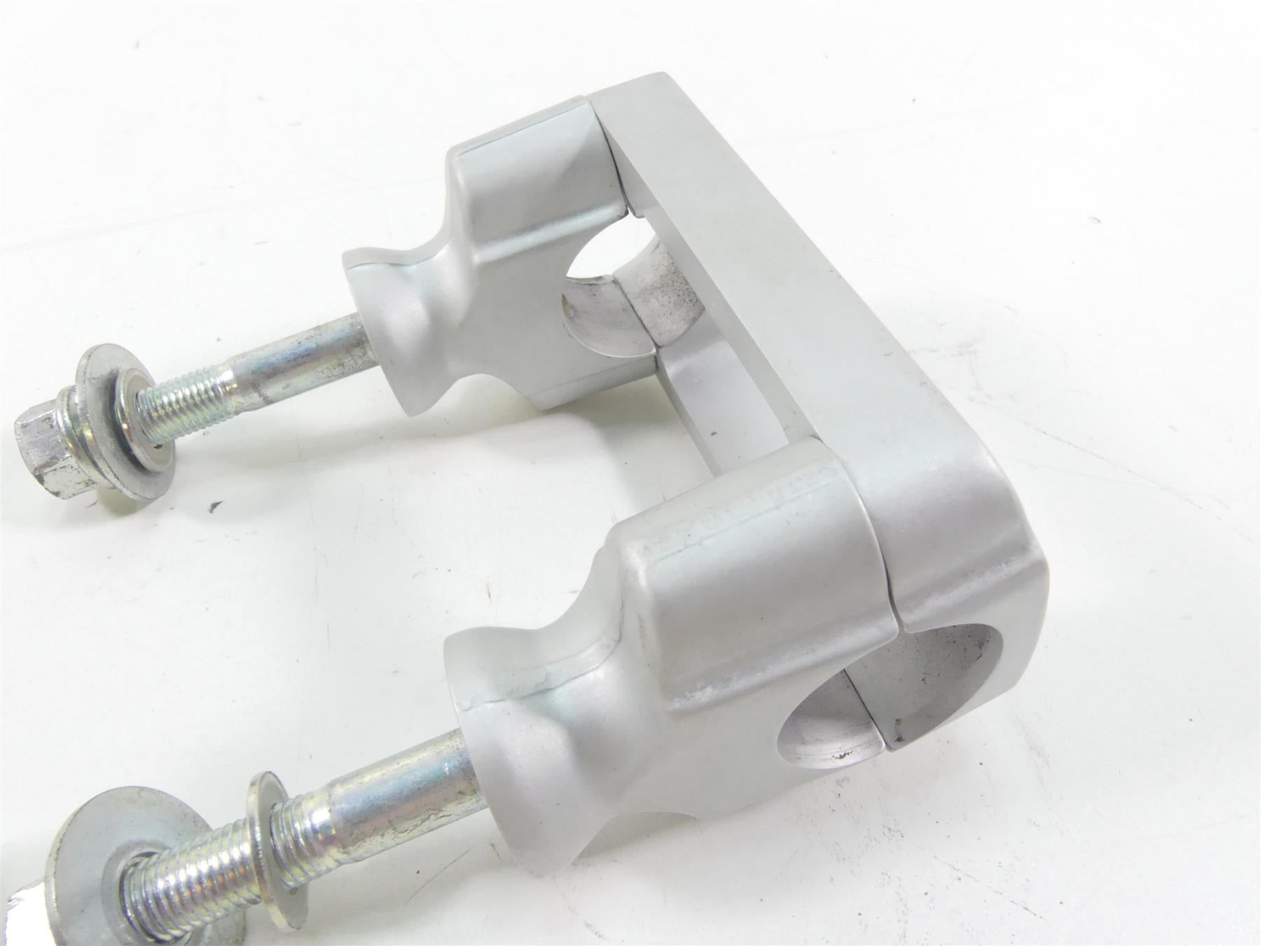 2008 Ducati Hypermotard 1100 Handlebar Handle Bar Riser Holder Set 36010921A {{ shop.shopifyCountryName }} - Mototech271