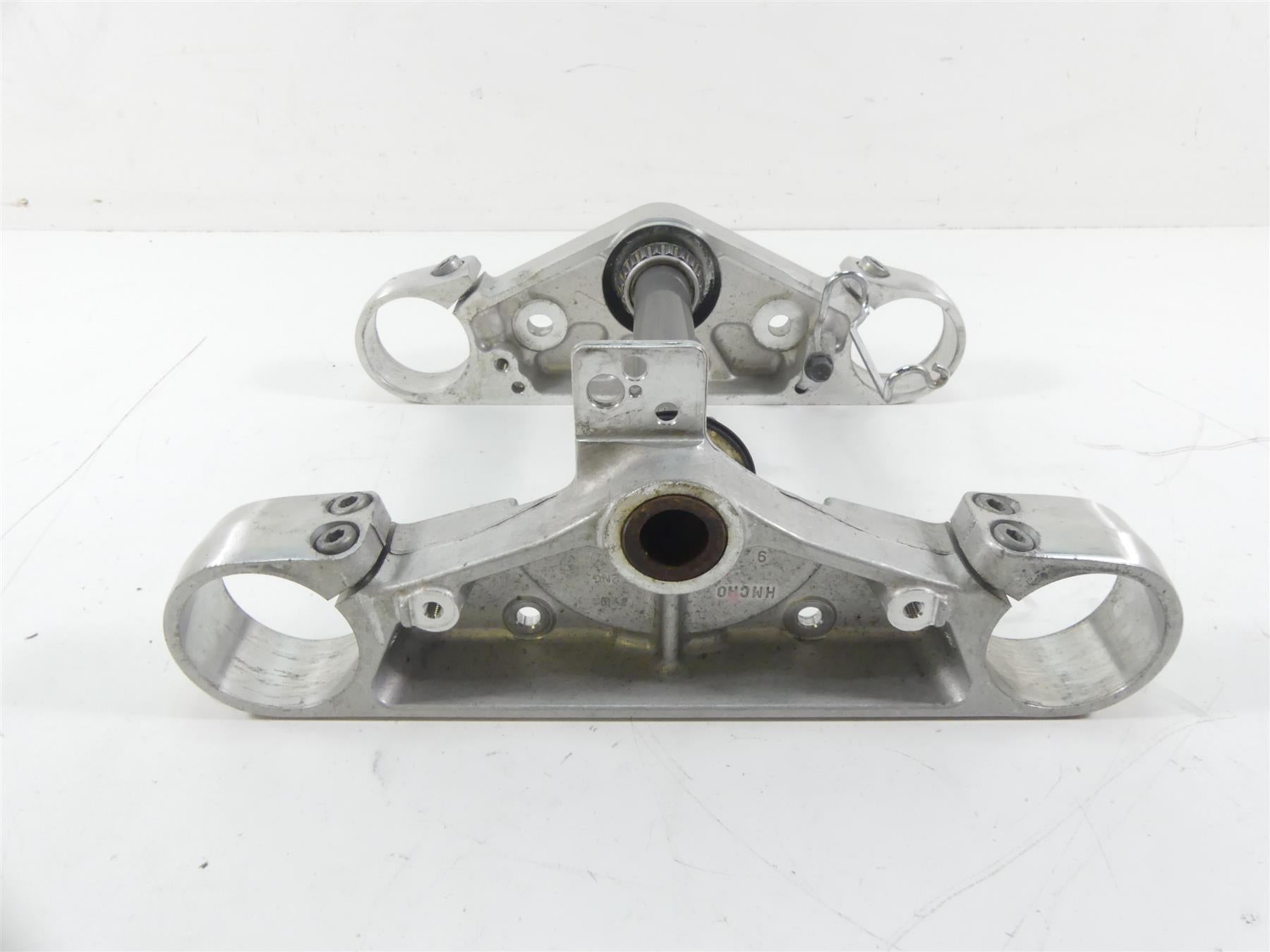 2003 Honda VTX1800R Upper & Lower Triple Tree Yoke Clamp Set -Read 53230-MCV-000 {{ shop.shopifyCountryName }} - Mototech271