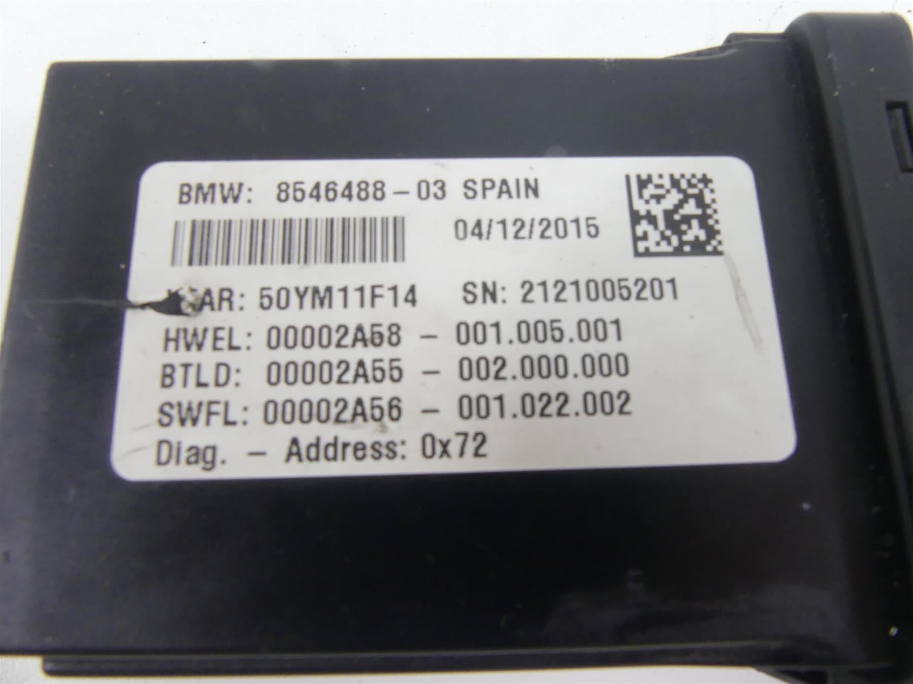 2016 BMW S1000XR K49 Basic Light Module Ecu Ecm 61358546488 {{ shop.shopifyCountryName }} - Mototech271
