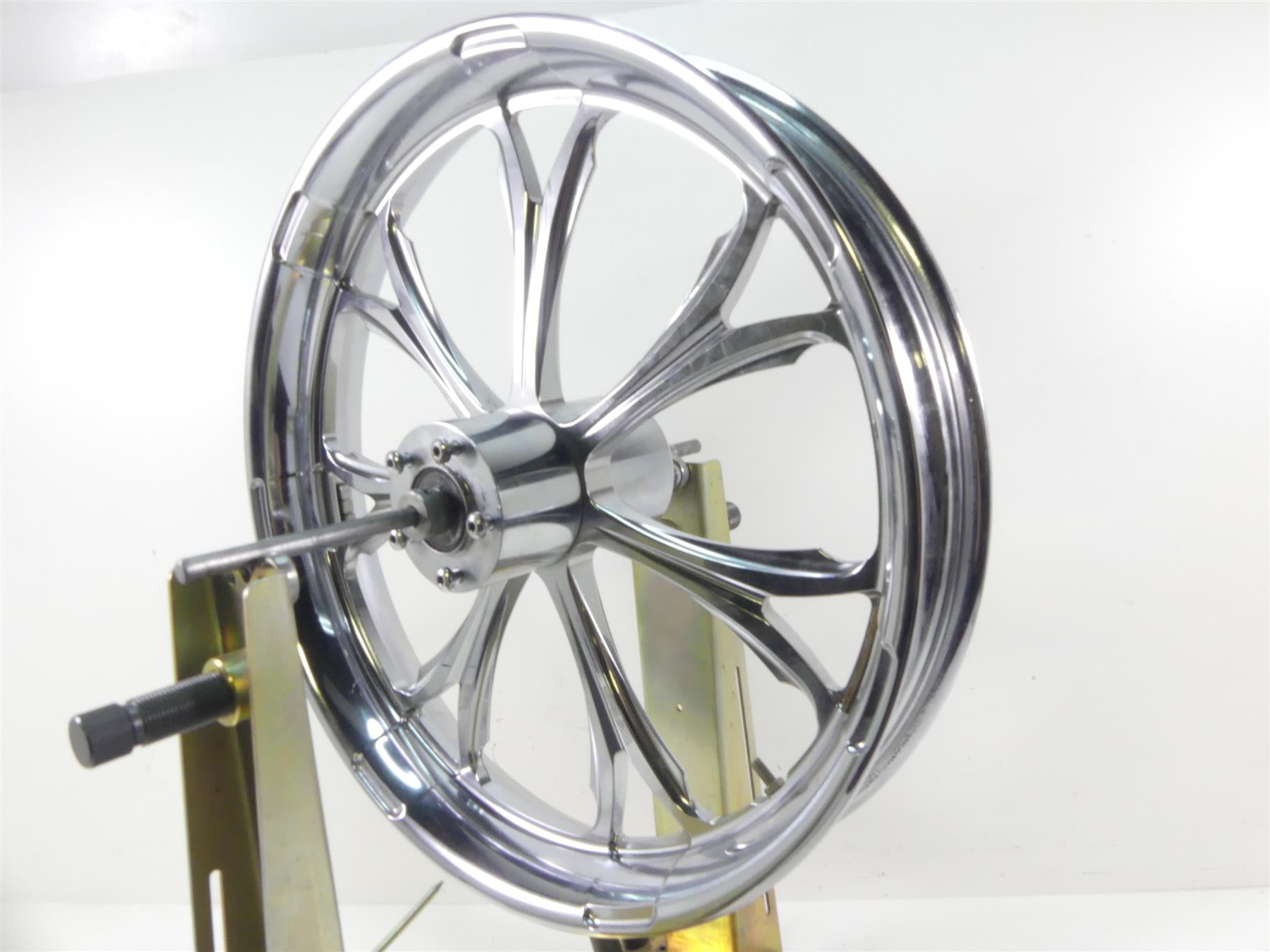 2013 Harley Touring FLHX Street Glide Bent Front Wheel Rim 21x3.5 9204-7106P {{ shop.shopifyCountryName }} - Mototech271