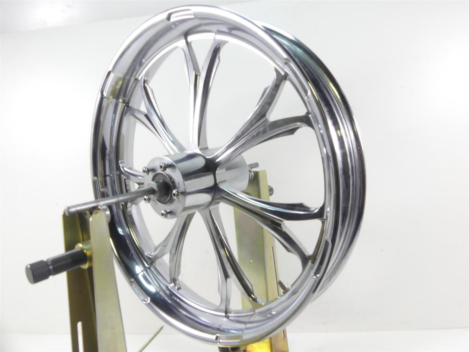 2013 Harley Touring FLHX Street Glide Bent Front Wheel Rim 21x3.5 9204-7106P {{ shop.shopifyCountryName }} - Mototech271