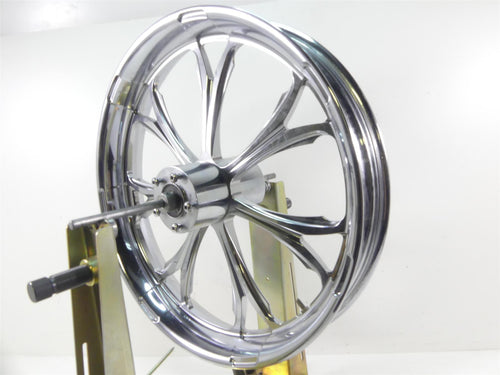 2013 Harley Touring FLHX Street Glide Bent Front Wheel Rim 21x3.5 9204-7106P | Mototech271