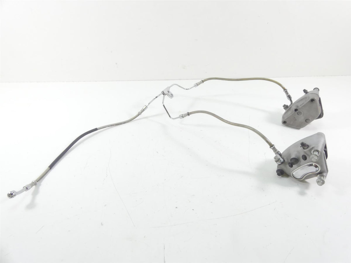 2007 Harley Touring FLHTCU SE CVO Electra Glide Front Brake Caliper Set 44381-99 {{ shop.shopifyCountryName }} - Mototech271