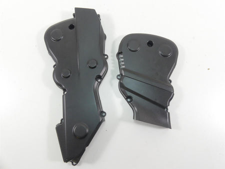 2014 Ducati Hypermotard 821 SP Carbon Fiber Timing Cover Set 24511411A 24511101B {{ shop.shopifyCountryName }} - Mototech271