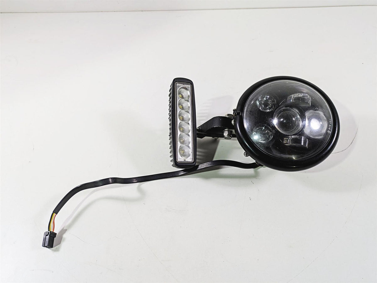 2014 Harley FXDL Dyna Low Rider Led Head Light Lamp Headlight 100384 69774-07A {{ shop.shopifyCountryName }} - Mototech271