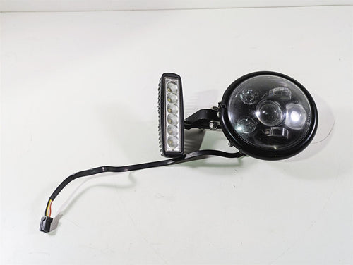 2014 Harley FXDL Dyna Low Rider Led Head Light Lamp Headlight 100384 69774-07A | Mototech271
