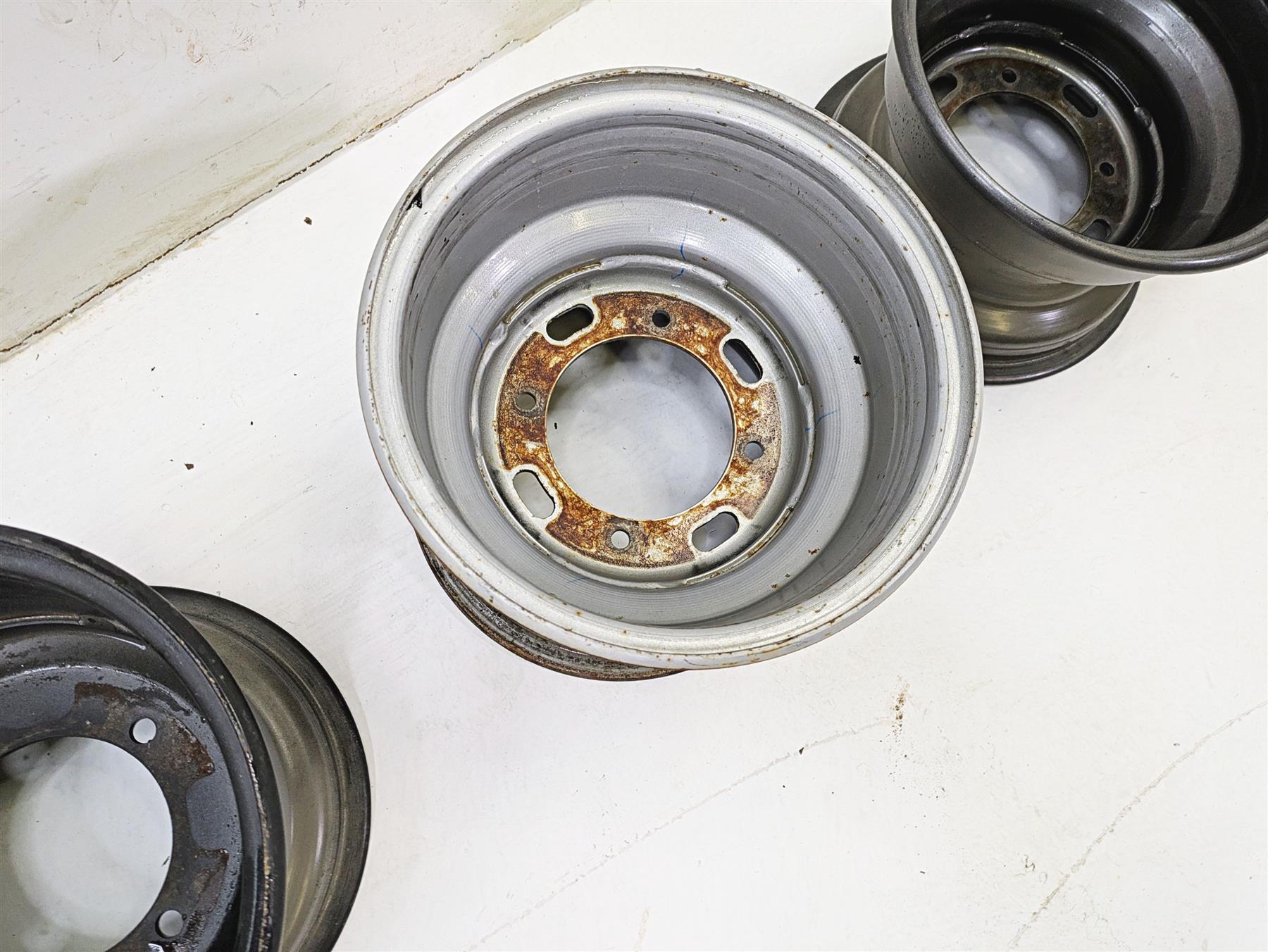 2010 Kawasaki 610 4x4 Mule 10x7 10x8.5 Wheel Rim Set 41025-0039-16H 41025-0040 {{ shop.shopifyCountryName }} - Mototech271