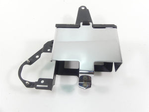 2002 Triumph Bonneville America Battery Box & Chrome Cover Lid Holder A9750011 | Mototech271