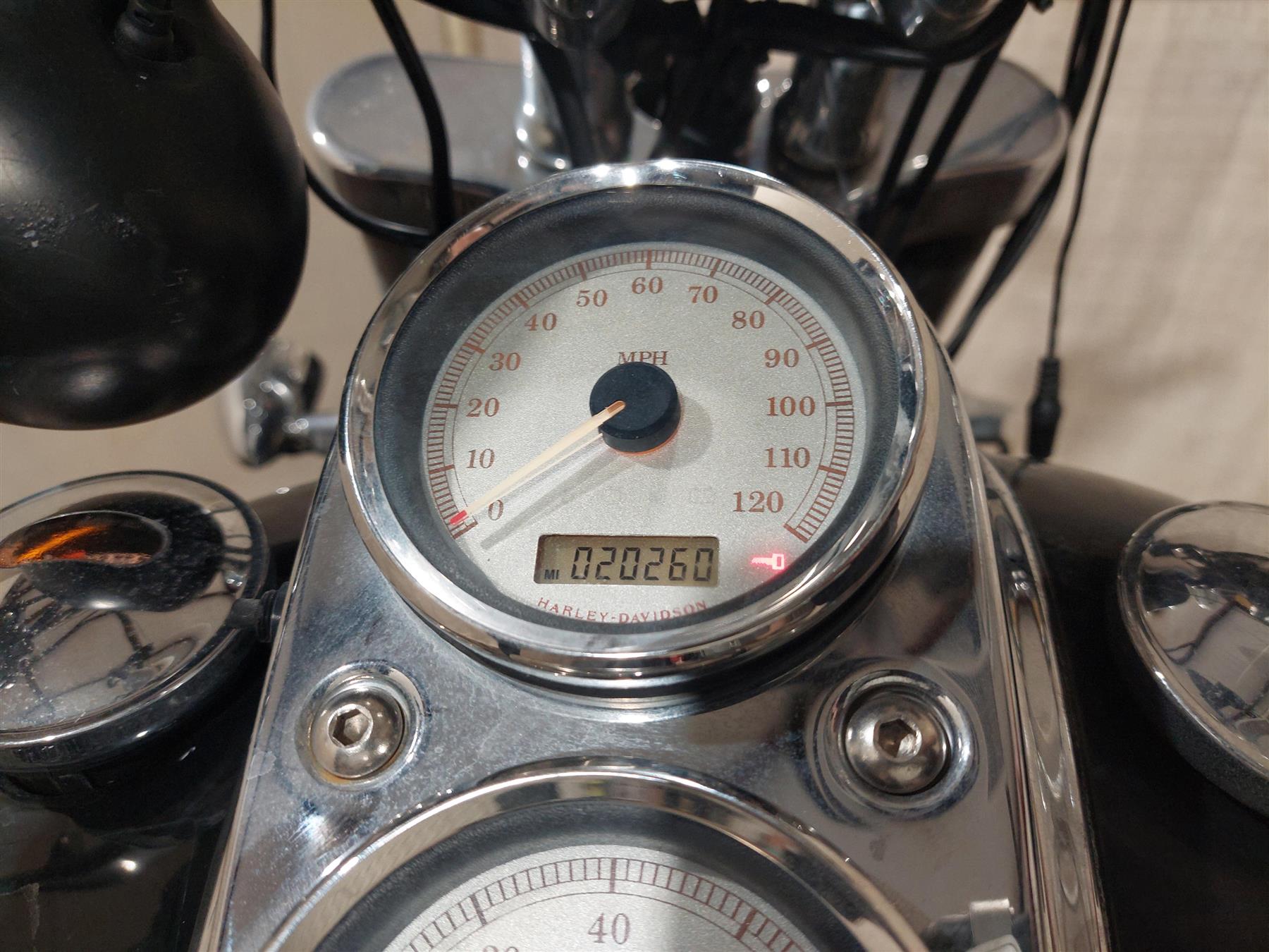 2009 Harley FXDL Dyna Low Rider Speedometer Gauges Instrument 20K 67478-09 {{ shop.shopifyCountryName }} - Mototech271