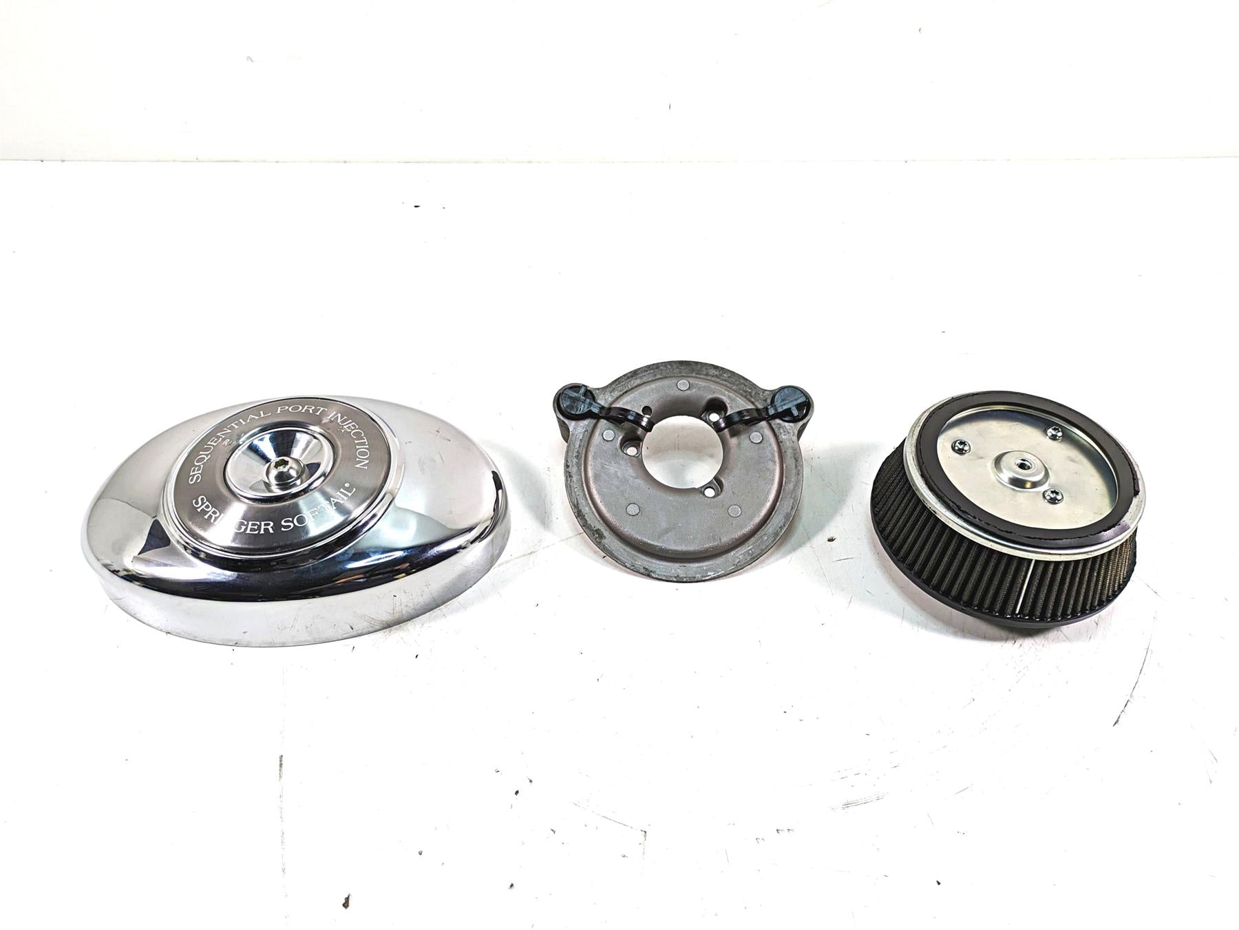 2006 Harley Softail FXSTSI Springer Air Cleaner Breather Filter & Cover 29478-05 {{ shop.shopifyCountryName }} - Mototech271