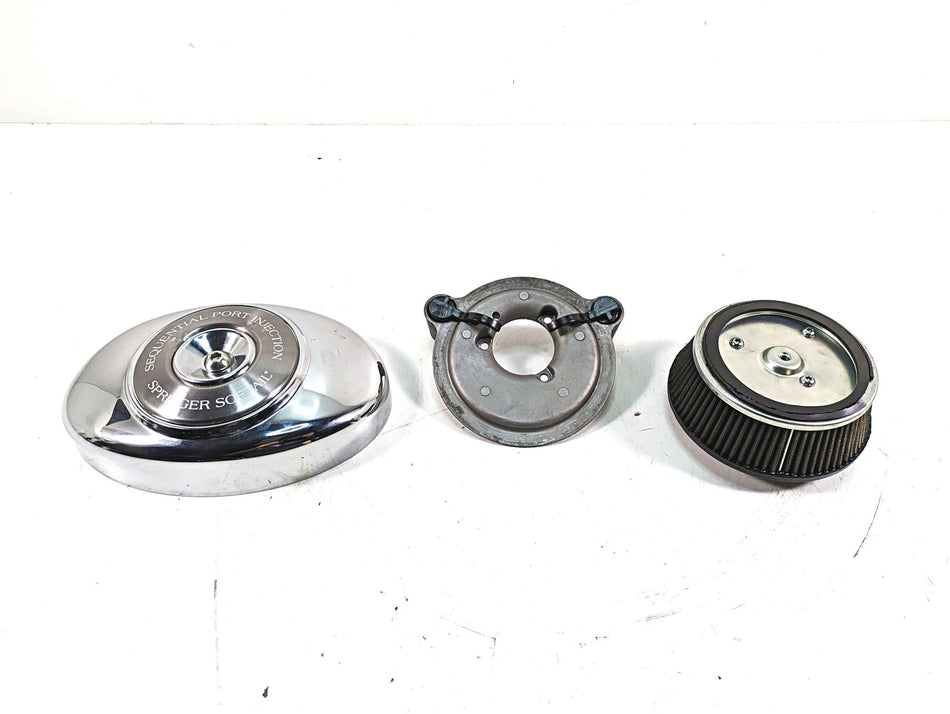 2006 Harley Softail FXSTSI Springer Air Cleaner Breather Filter & Cover 29478-05 {{ shop.shopifyCountryName }} - Mototech271