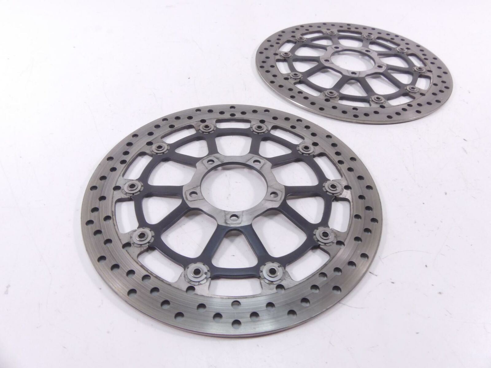 2015 Ducati Diavel Dark Front Brembo Brake Disc Rotor Set 49241011A {{ shop.shopifyCountryName }} - Mototech271