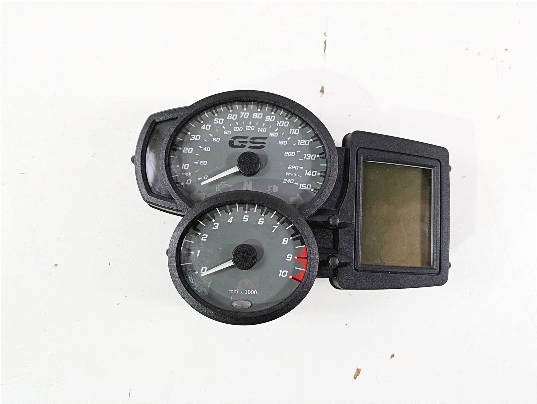 2017 BMW F800GS Adv K75 Speedometer Gauges Instrument 11K 62118555577 {{ shop.shopifyCountryName }} - Mototech271