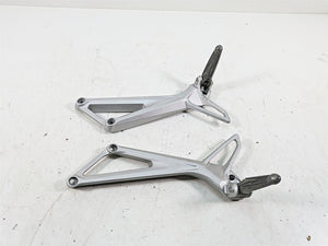 2013 MV Agusta F3 675 ERA Rear Passenger Footpeg Set 80A0B5659 8AA0B5660