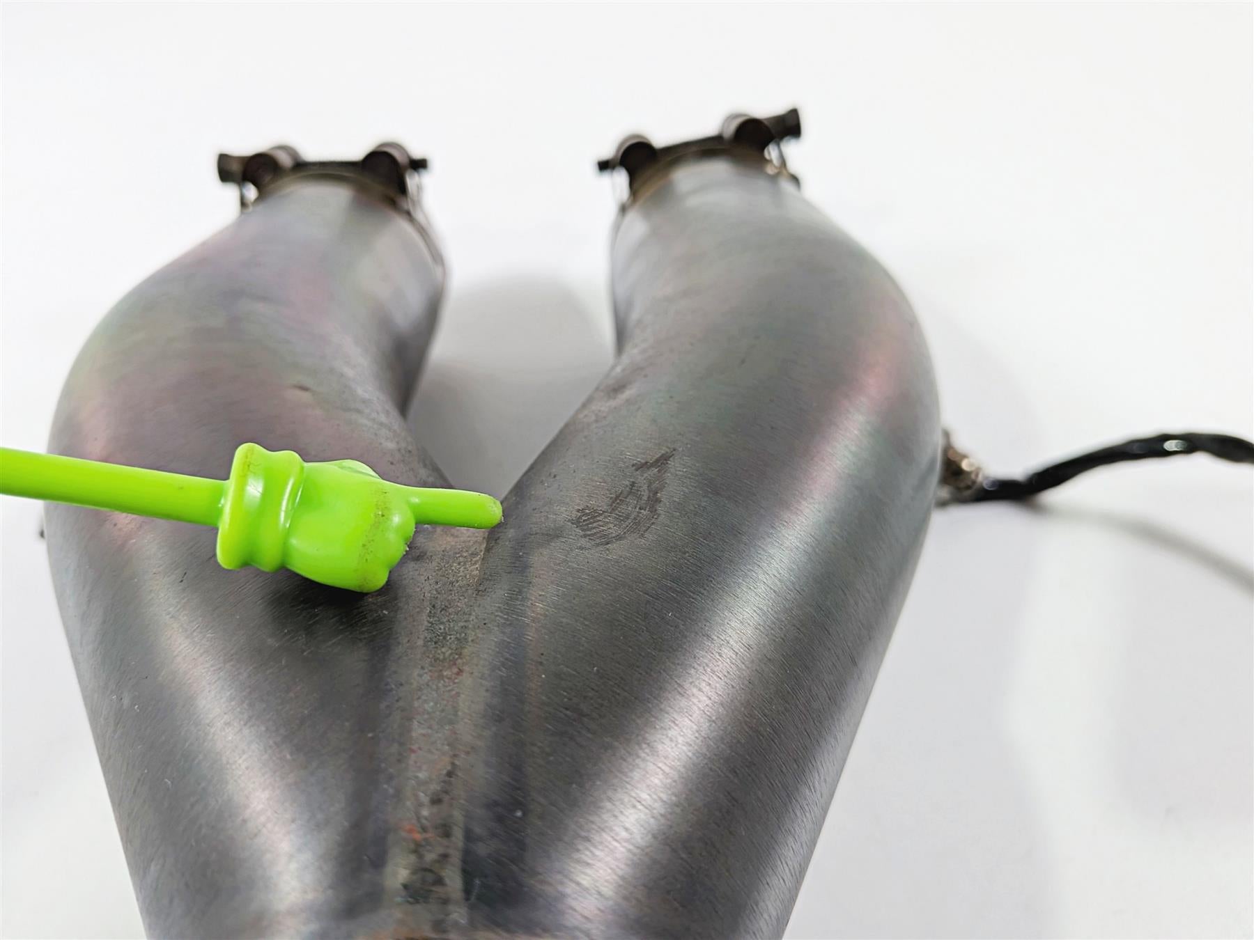 2016 Yamaha YZF R1 RN32 Titanium Aftermarket Y-Pipe Mid Section - READ {{ shop.shopifyCountryName }} - Mototech271