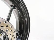 Load image into Gallery viewer, 2021 Aprilia RS660 Black Rear Wheel Rim 17x5.5 - Straight 2B005364 | Mototech271
