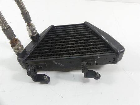 2008 Ducati 1098 S Oil Cooler Radiator + Lines Hoses & Cover 54840781A 43220 {{ shop.shopifyCountryName }} - Mototech271