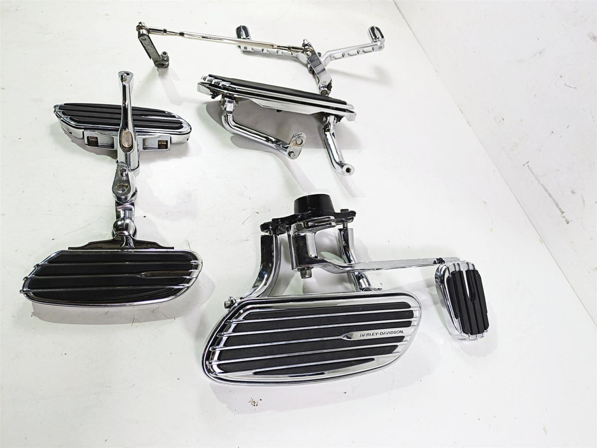 2011 Harley Touring FLHTCUSE CVO E-Glide Chrome Full Floor Board Set 51499-09A {{ shop.shopifyCountryName }} - Mototech271