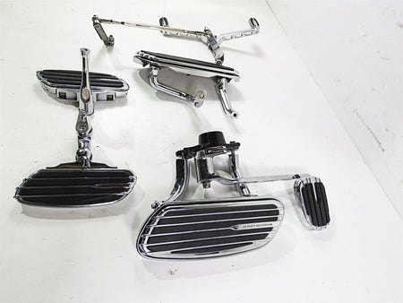 2011 Harley Touring FLHTCUSE CVO E-Glide Chrome Full Floor Board Set 51499-09A {{ shop.shopifyCountryName }} - Mototech271