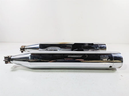 2015 Harley Touring FLTRUSE CVO Road Glide Vance Hines 4" Exhaust Muffler Pipes-Mototech271