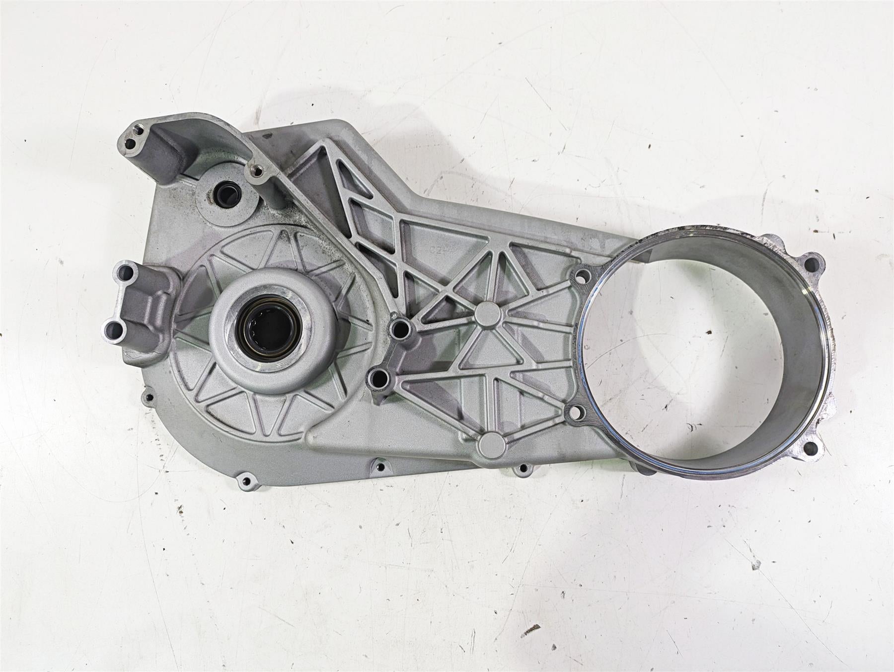 2005 Harley Softail FLSTFSE CVO Fat Boy Inner Primary Clutch Cover 60620-94B {{ shop.shopifyCountryName }} - Mototech271