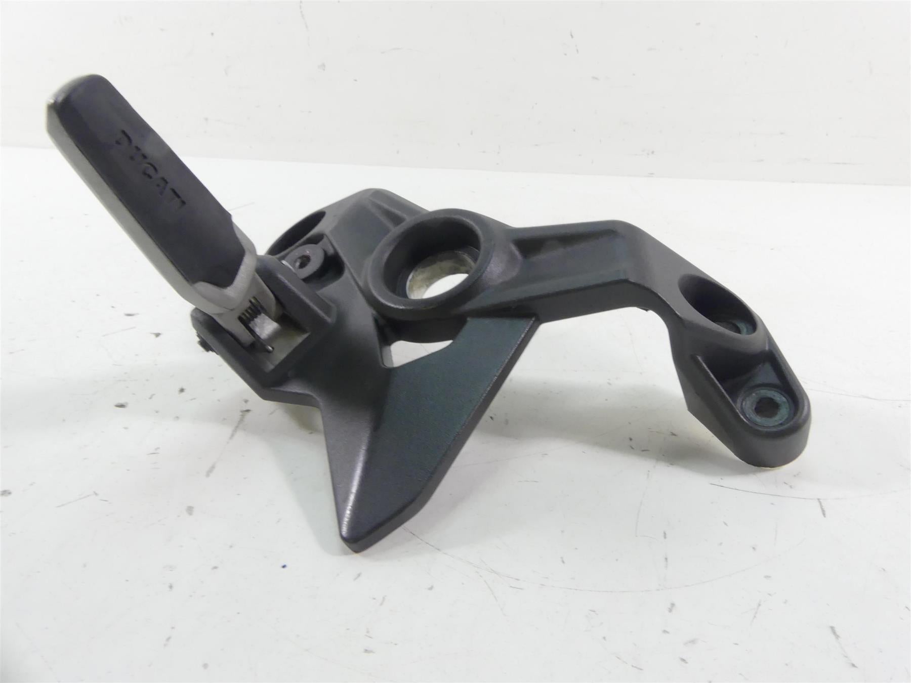 2017 Ducati Monster 1200 S Left Front Foot Peg Footpeg + Mount 82432981B {{ shop.shopifyCountryName }} - Mototech271