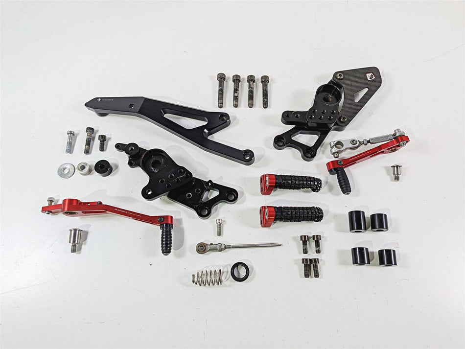 2016 Ducati Hypermotard 939 SP Ducabike Rearset Foot Peg Set -Bent PRNHM01DA