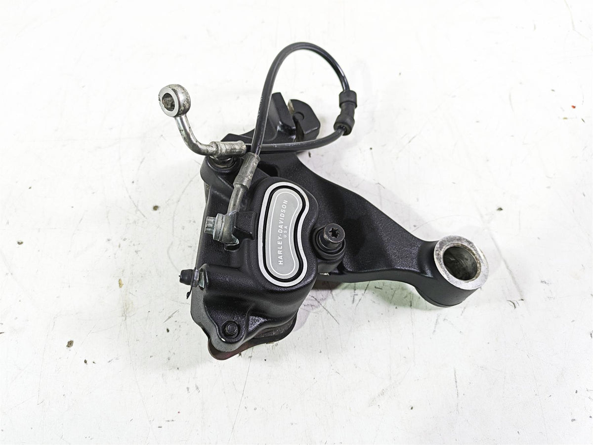 2013 Harley FXDWG Dyna Wide Glide Rear Brake Caliper 25mm + Line 40908-08 {{ shop.shopifyCountryName }} - Mototech271